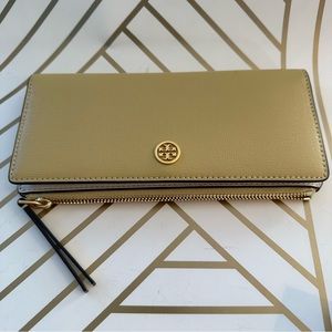 Tory Burch Color Block thin long Wallet